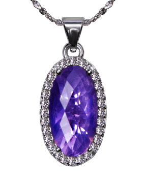 FREE Gold Necklace - Stunning white gold plated African jewel necklace